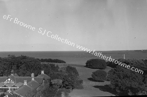 CROSS & PASSION CONVENT VIEWS OF LARNE HARBOUR FROM TOWER OF CONVENT